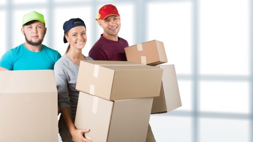 Temporary storage unit in Gallowscorner during home renovation