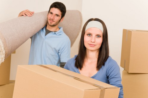 Family moving into a new home in Gallowscorner