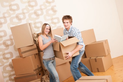 Customer booking a storage unit with contract details